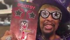 If the groove is in your heart, there’s no way you’ll pass on adding the red & white Bootsy Collins ReAction Figure to your collection! Available now on Super7.com! | Super7