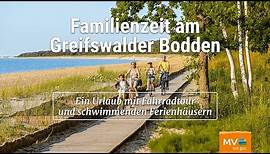 Familienurlaub in Vorpommern - Mit schwimmendem Ferienhaus, Fahrrad- und Bootstour