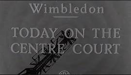 Highlights of the 1953 Wimbledon women's final. Maureen Connolly beat Doris Hart. BBC TV.