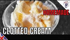CLOTTED CREAM Recipe Cornish Clotted Cream - HOW TO MAKE Clotted Cream