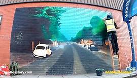 Abbey Road Mural in Liverpool