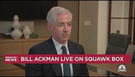 Watch CNBC's full interview with Bill Ackman on fighting antisemitism, the 2024 election and more