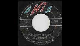 Don Bryant Glory of Love 1966 soul 45