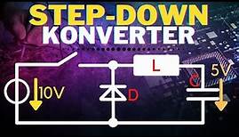 Was ist ein Step Down Converter ? | DC-DC Wandler | Tiefsetzsteller | Buck | Abwärtswandler