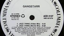 Gang Starr - Jazz Thing / Mo Better Blues