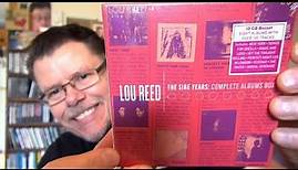 Lou Reed The Sire Years Complete Album Box Unboxing