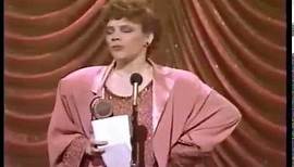 Maryann Plunkett wins 1987 Tony Award for Best Actress in a Musical