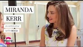 Miranda Kerr talks Orlando, Flynn and her Hair & Beauty Secrets