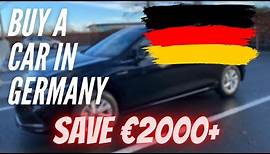 BUYING A CAR IN GERMANY - A GUIDE FOR EXPATS - HOW TO BUY A CAR IN GERMANY 🚗