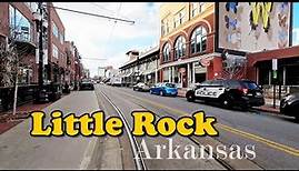 Little Rock Downtown Walking tour | Little Rock 4K | Capitol of Arkansas