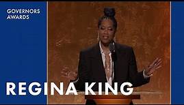 Regina King Honors Angela Bassett | 14th Governors Awards (2024)