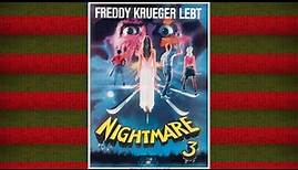 Nightmare 3 - Freddy Krueger lebt (USA 1987) VHS Teaser Trailer deutsch / german