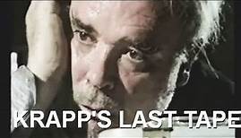 Samuel Beckett - Krapp's Last Tape (Patrick Magee)