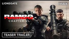 RAMBO 6: NEW BLOOD - Teaser Trailer | Sylvester Stallone, Jon Bernthal | Lionsgate (HD)