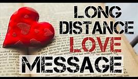 love message for long distance relationship | love letter for my faraway love