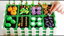 Yummy Vegetable Garden CAKE!