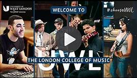 Welcome to the London College of Music at the University of West London