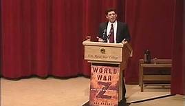 Lecture of Opportunity | Max Brooks: World War Z