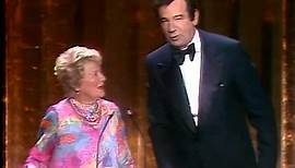 Walter Matthau and Janet Gaynor: 1978 Oscars