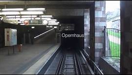 U Bahn Nürnberg - Underground Tube Nuremberg - U3 komplette Fahrt