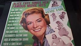 Alice Faye - Alice Faye Sings Her Famous Movie Hits