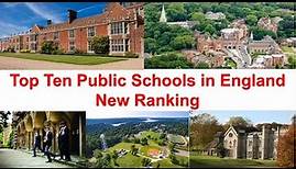 Top Ten Public Schools in England New Ranking | Top Secondary Schools in UK