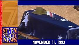 Seven Nightly News - November 11, 1993 (Sydney/ATN) | Full bulletin | 7NEWS Vault