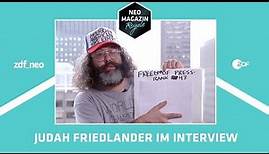 Judah Friedlander im Interview | NEO MAGAZIN ROYALE mit Jan Böhmermann - ZDFneo