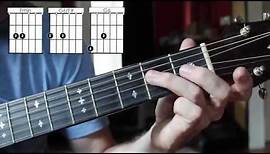 How to Play Summertime on the Guitar - Doc Watson, George Gershwin Beginner Lesson