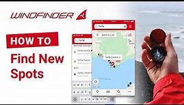 Find New Spots | HowTo | Windfinder App