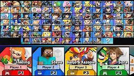 Super Smash Bros. Ultimate - All Characters