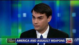 Author/columnist Ben Shapiro, Piers debate weapons
