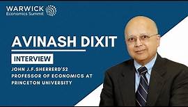 Professor Avinash Dixit | Warwick Economics Summit 2020