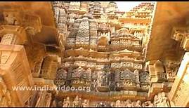 The Lakshmana temple, Khajuraho, Madhya Pradesh