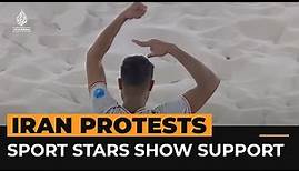 Iran’s sport teams show support for protests | Al Jazeera Newsfeed