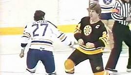 Terry O'Reilly vs Larry Playfair NHL Nov 9/83