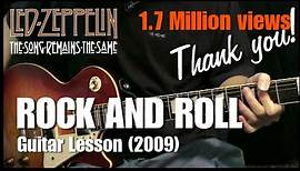 Rock and Roll TSRTS Led Zeppelin Lesson (2009 Video)