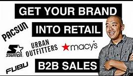 How to Get B2B Sales for Your Clothing Brand ft. Jeff Staple