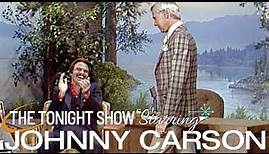 Johnny Walks Out Like Burt Reynolds | Carson Tonight Show