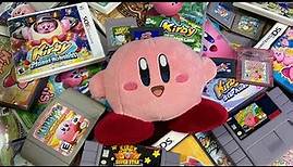 My ENTIRE KIRBY GAME COLLECTION (HAPPY 30TH ANNIVERSARY, KIRBY!)