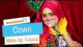 Clown schminken | buttinette TV [MAKE-UP TUTORIAL]