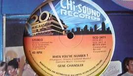 Gene Chandler ‎-- When You're #1