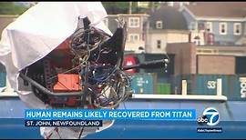‘Presumed human remains’ found in wreckage of Titan submersible: USCG