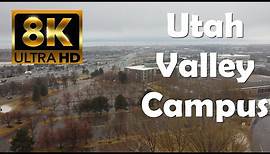Utah Valley University | UVU | 8K Campus Drone Tour "Rainy Version"