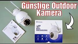 Überwachungskamera mit Aufzeichnung (2K) Outdoor Cam Test (Wansview)