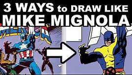 3 WAYS to Draw Like MIKE MIGNOLA