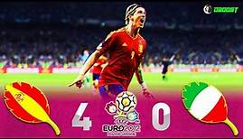 Spain 4-0 Italy - EURO 2012 Final - Extended Highlights - Full HD