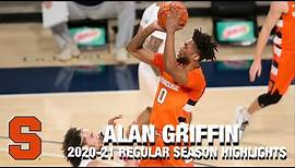 Alan Griffin 2020-21 Regular Season Highlights | Syracuse Guard