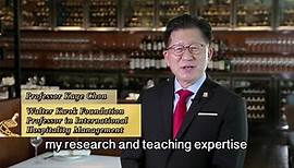 Prof. Kaye Chon, Walter Kwok Foundation Endowed Professor in I...