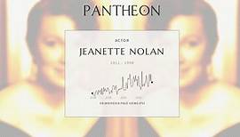 Jeanette Nolan Biography - American actress (1911–1998)